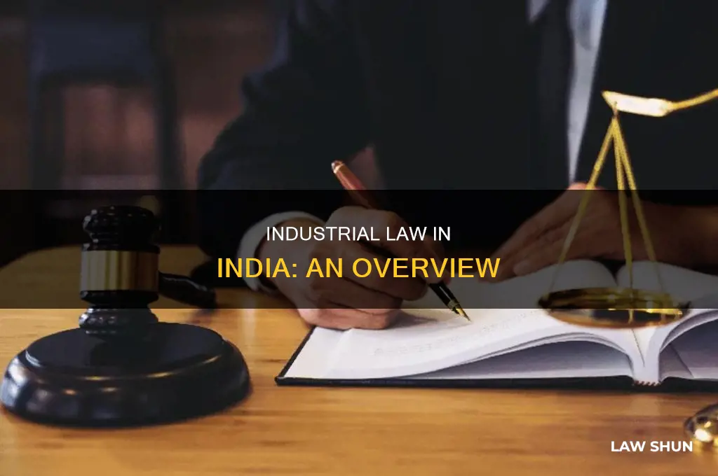 what is industrial law in india