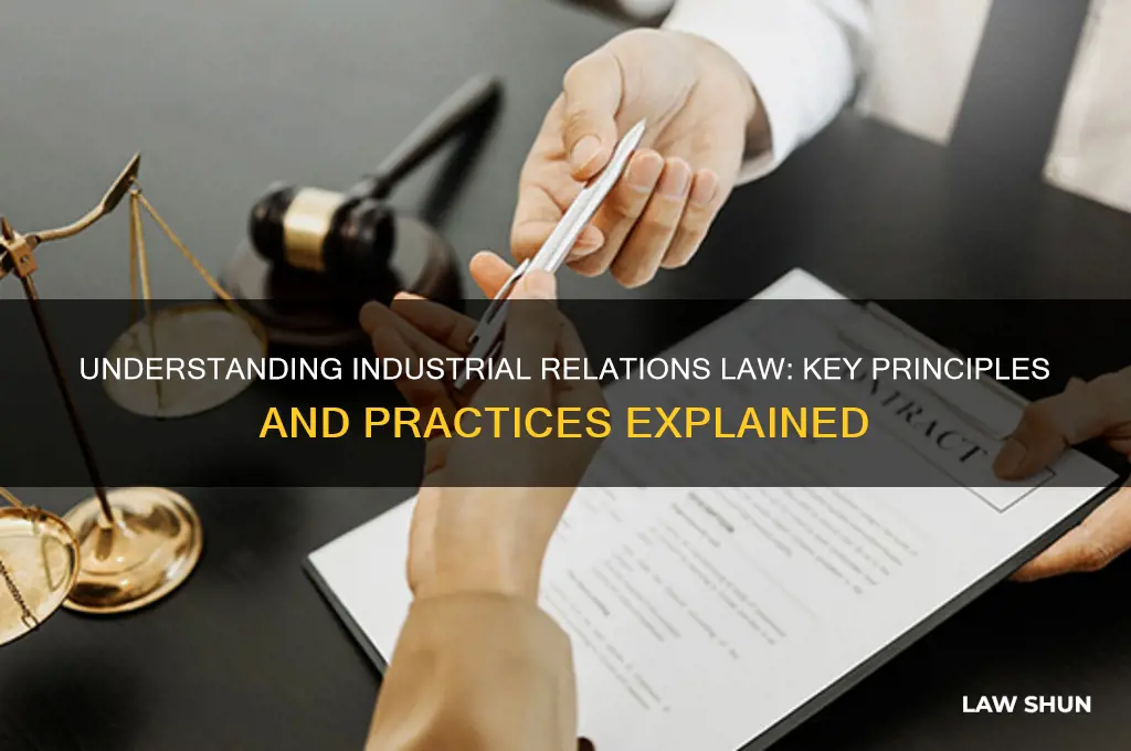 what is industrial relations law