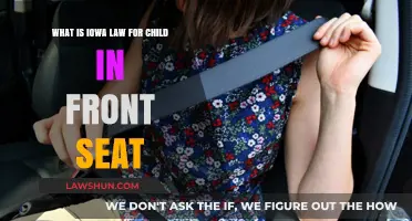 Iowa Child Car Seat Laws: When Can Kids Ride in Front?
