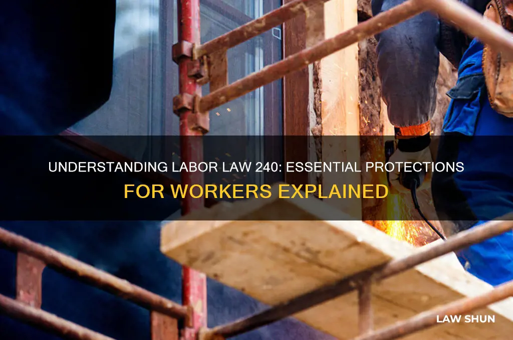 what is labor law 240