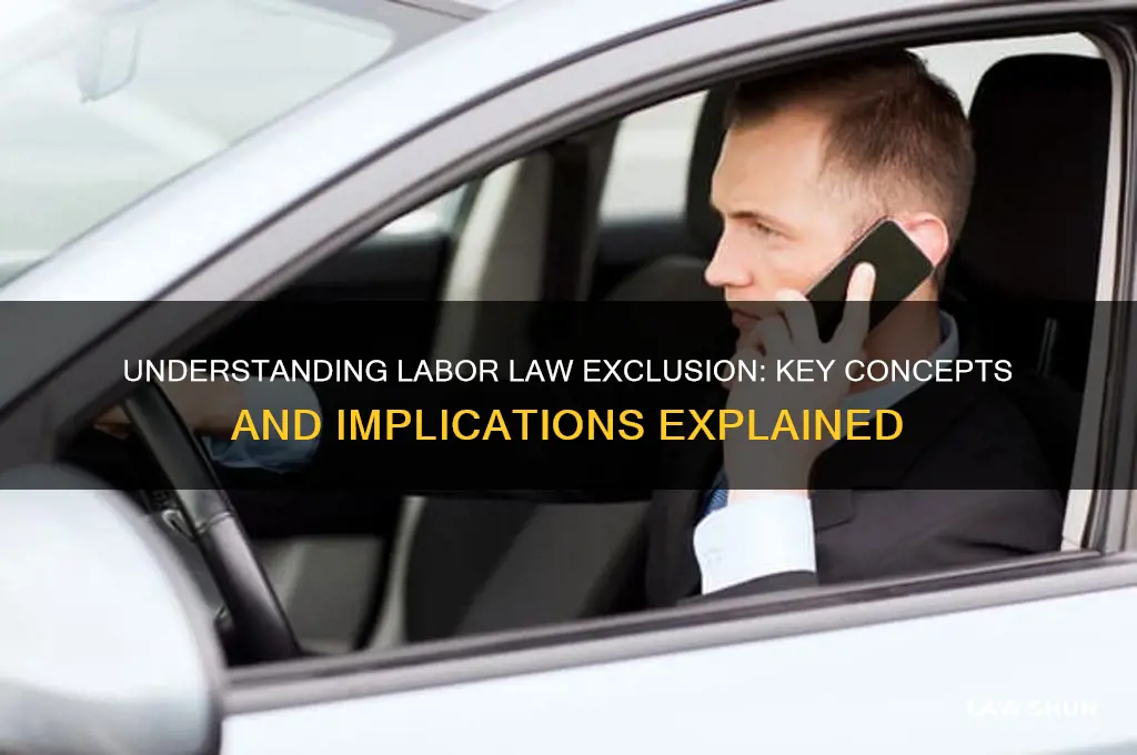 what is labor law exclusion