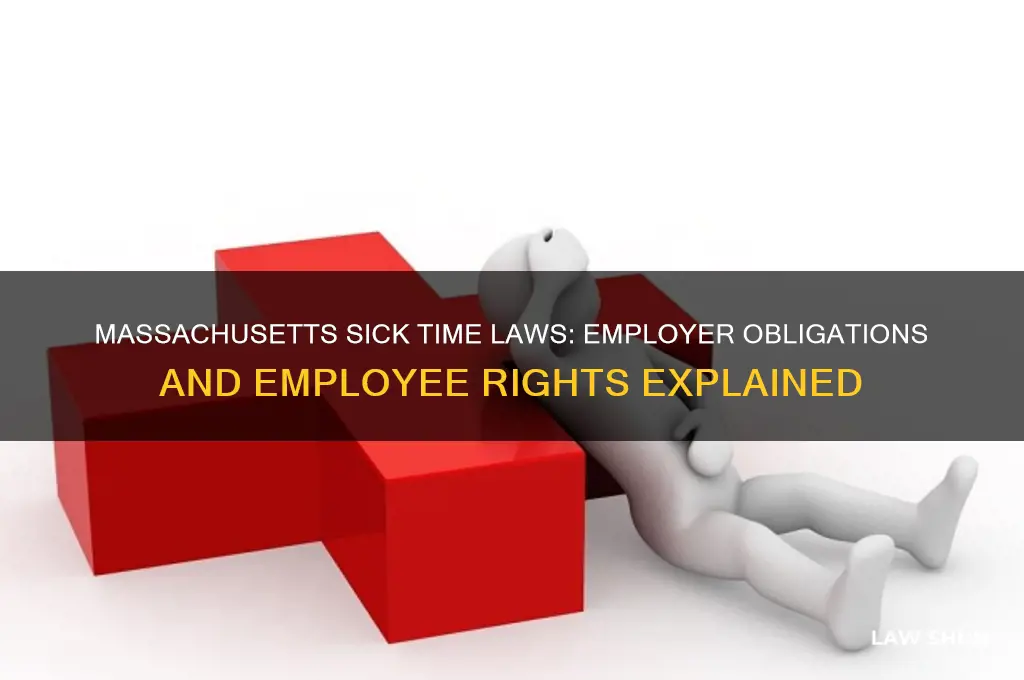 what is law for employers to give sicktime in ma