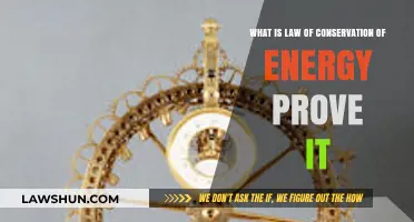 Understanding the Law of Conservation of Energy: Proof and Principles