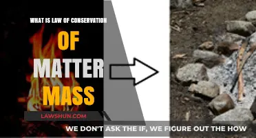 Understanding the Law of Conservation of Matter and Mass