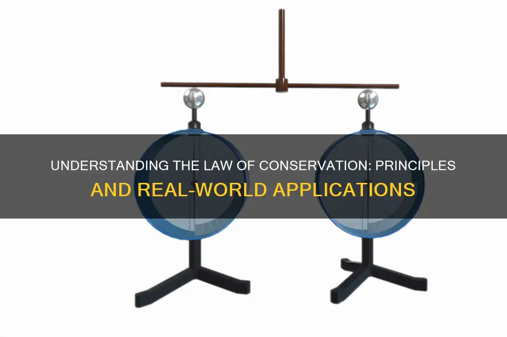 what is law of conservation of