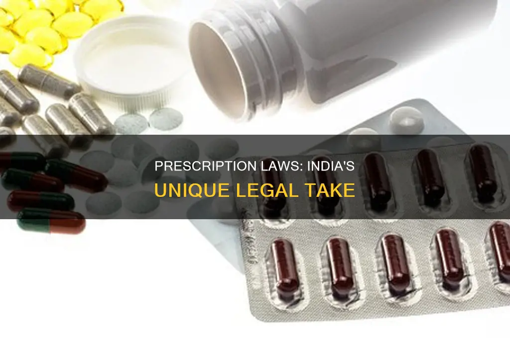 what is law of prescription in india