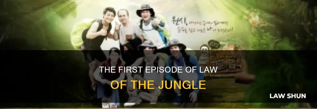 what is law of the jungle very first ep