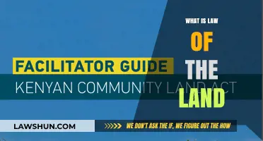 Understanding the Law of the Land: A Comprehensive Guide