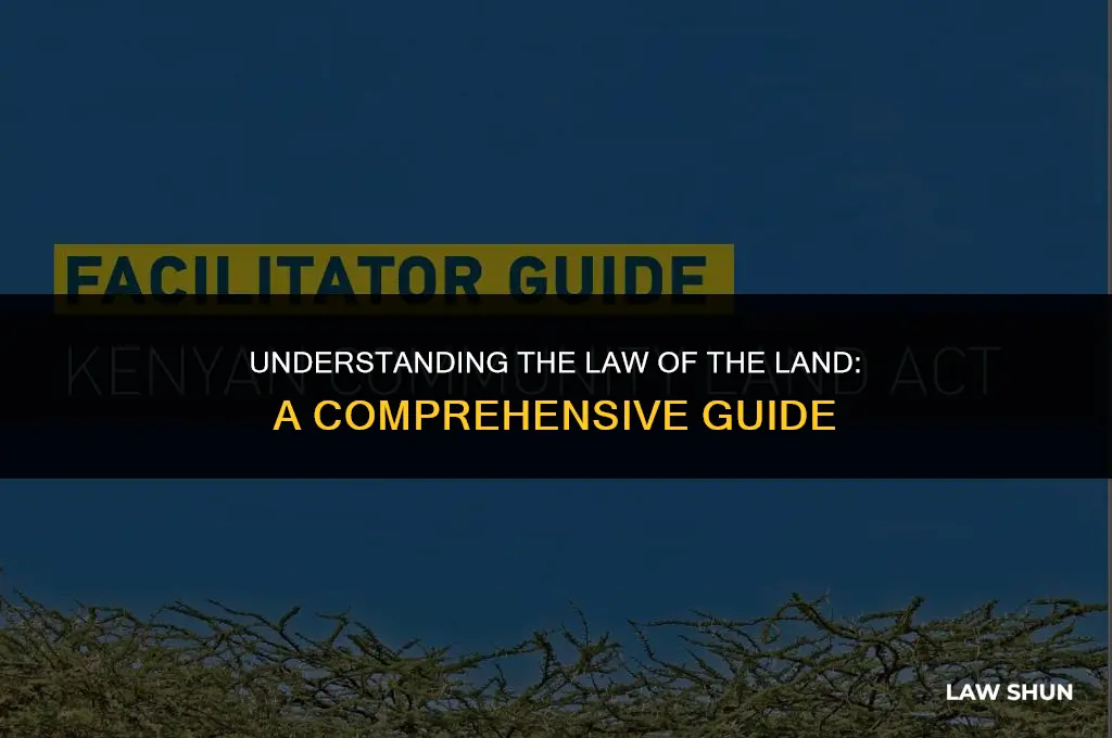 what is law of the land