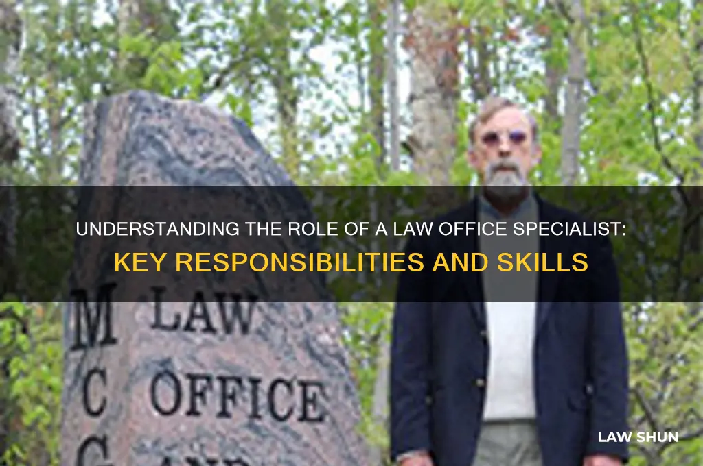 what is law office specialist