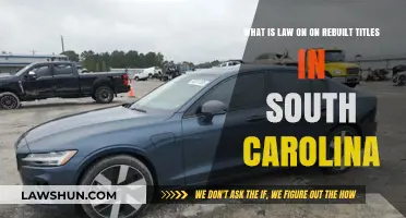 Understanding South Carolina's Rebuilt Title Laws: A Comprehensive Guide
