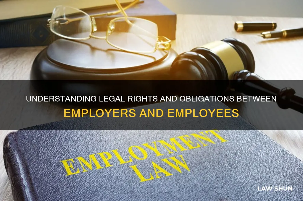what is law regarding what x employer