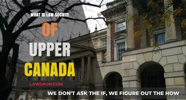 Upper Canada's Law Society: History and Purpose