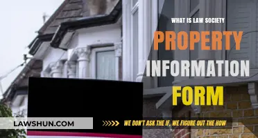 Understanding the Law Society Property Information Form: A Comprehensive Guide