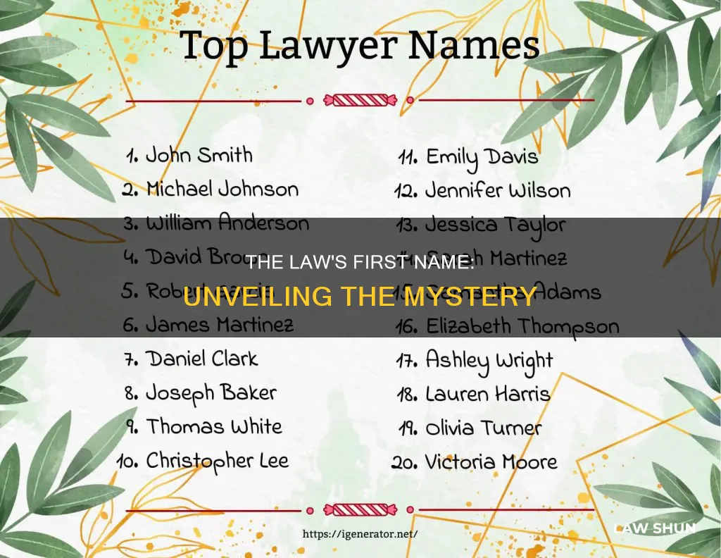 what is law