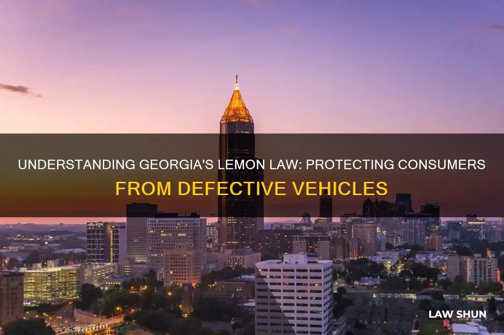 what is lemon law ga