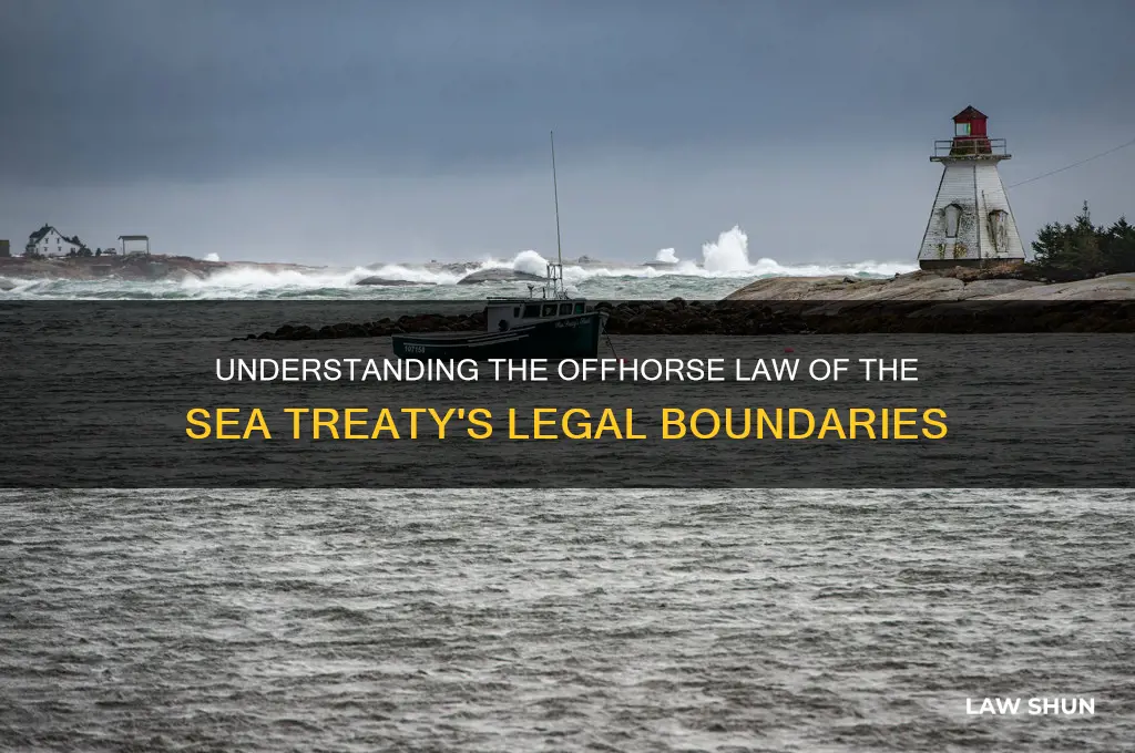 what is limit of offhorse law of the sea treaty