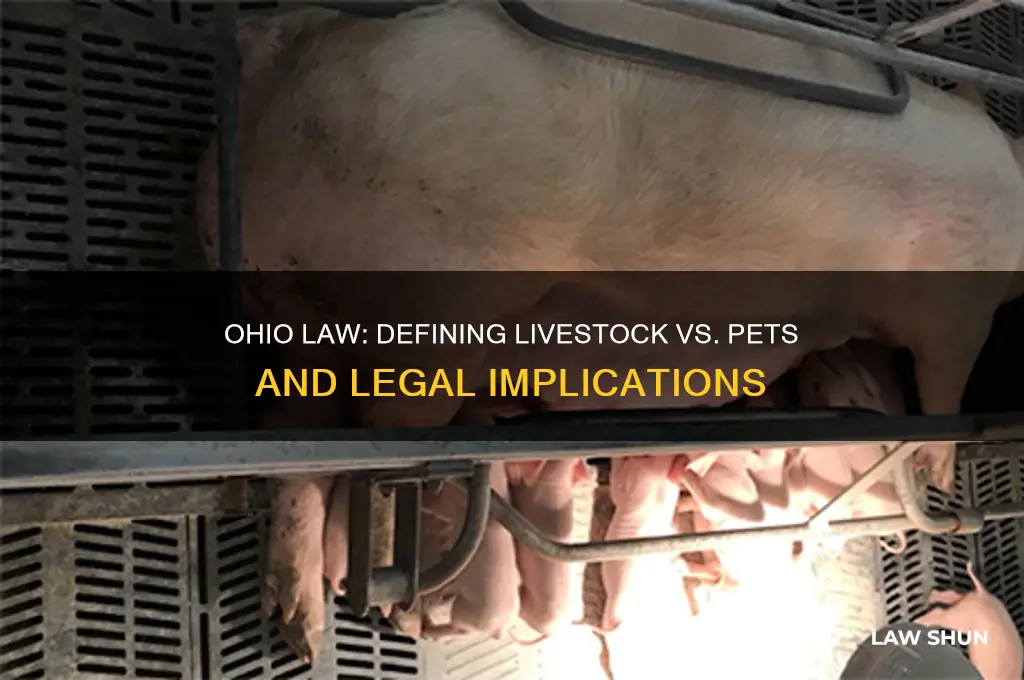 what is livestock and what is a pet ohio law