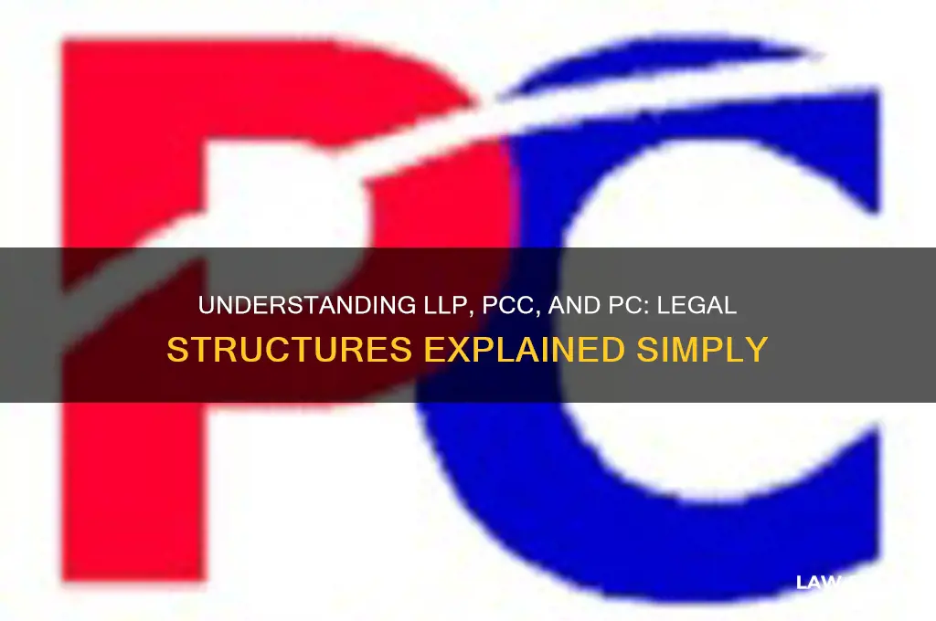 what is llp and pcc and pc in law terms