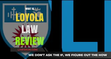 Understanding Loyola Law Review: A Comprehensive Guide to Its Impact