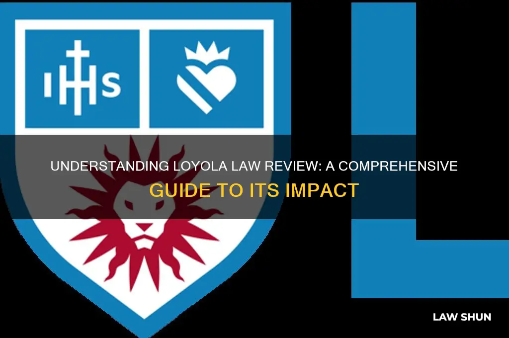 what is loyola law review