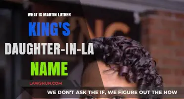 Discovering the Name of Martin Luther King Jr.'s Daughter-in-Law
