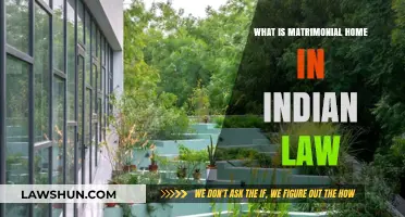 Understanding Matrimonial Homes in Indian Law