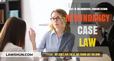 Consultation Redundancy Case Law: Meaningful or Not?
