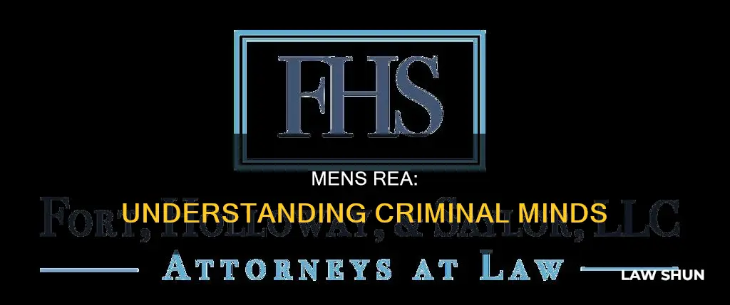 what is mens rea criminal law cases