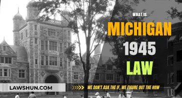 Understanding Michigan's 1945 Law: A Comprehensive Historical Overview