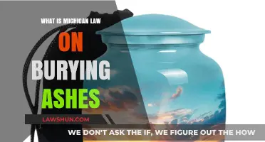 Michigan Law on Burying Ashes: Understanding Cremation Remains Disposal Rules