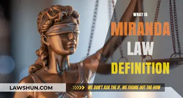 Understanding Miranda Law: Definition, Rights, and Legal Implications Explained