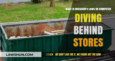 Missouri's Dumpster Diving Laws: What's Legal Behind Stores?