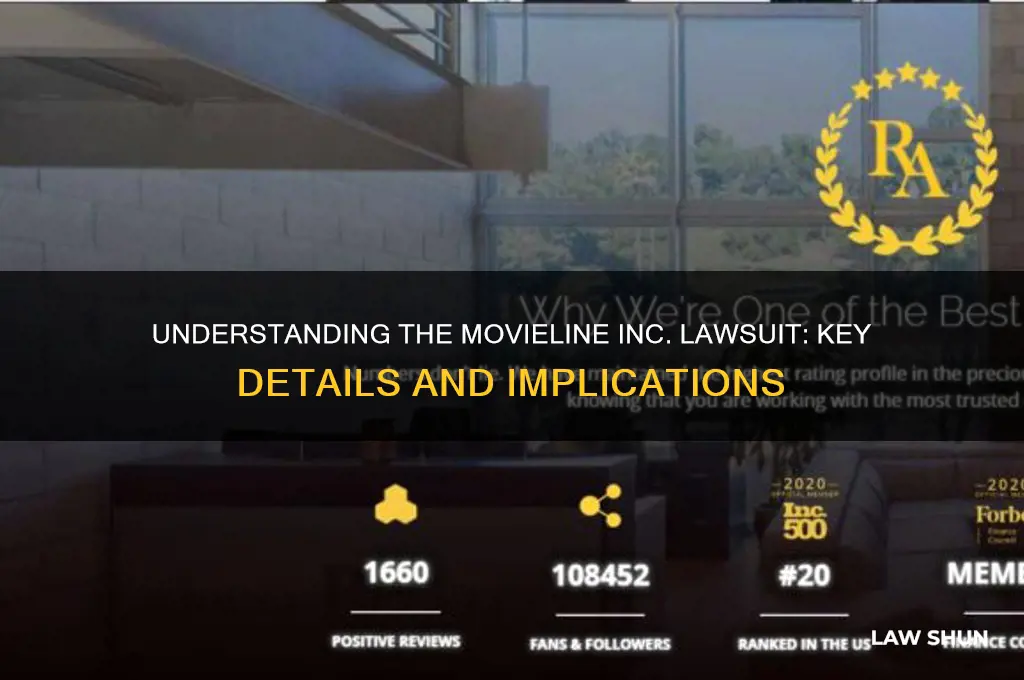 what is movieline inc law suit