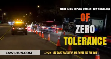 Understanding MS Implied Consent Law: Zero Tolerance Guidelines Explained