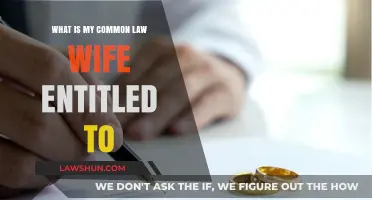 Understanding Your Common-Law Wife's Entitlements