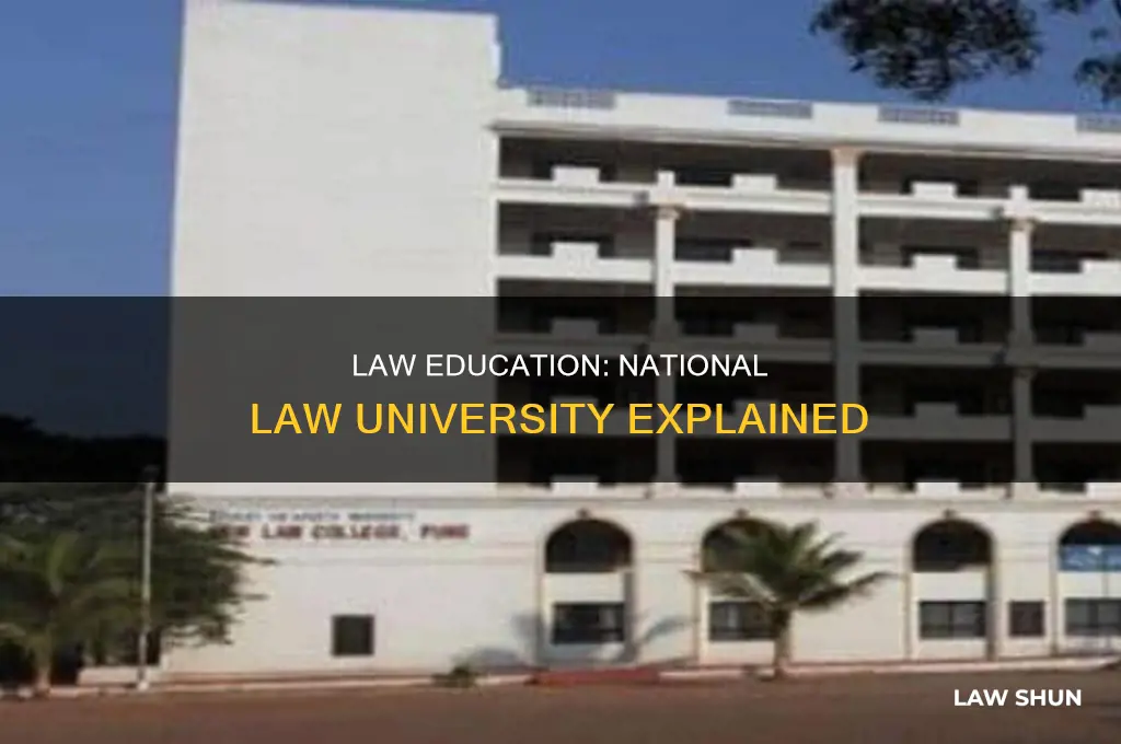 what is national law university