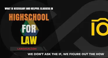 Essential High School Classes to Prepare for a Law Career