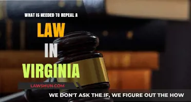 Steps to Repeal a Law in Virginia: A Comprehensive Guide