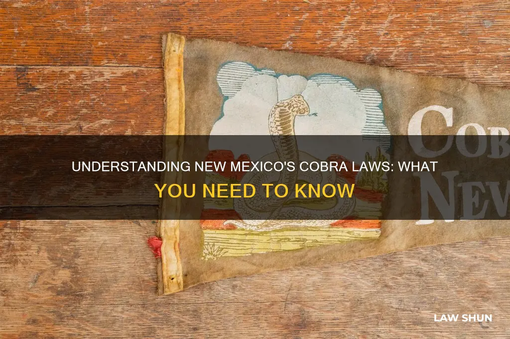 what is nm law regarding cobra