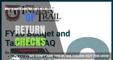 Understanding North Carolina's Legal Framework for Return Check Collections