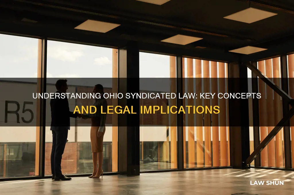 what is ohio syndicated law
