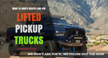 Ohio's Height Law for Lifted Pickup Trucks: What You Need to Know