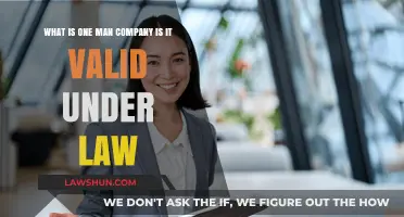 One Man Company: Legal Validity and Benefits Explained