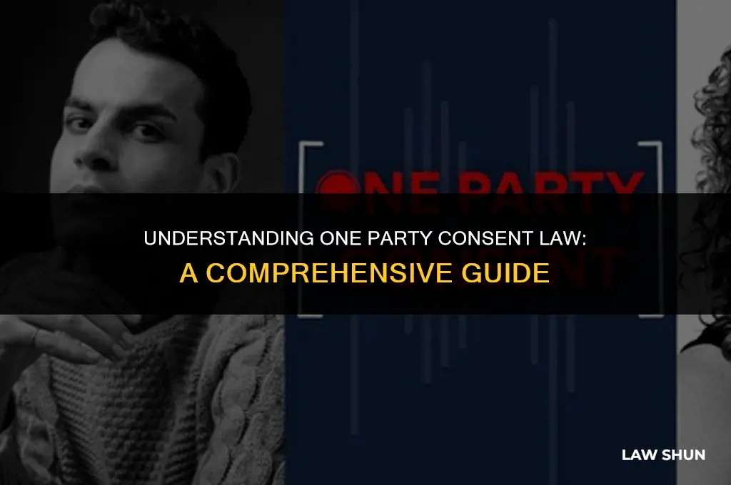 what is one party consent law
