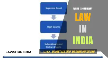 Understanding India's Ordinary Law System