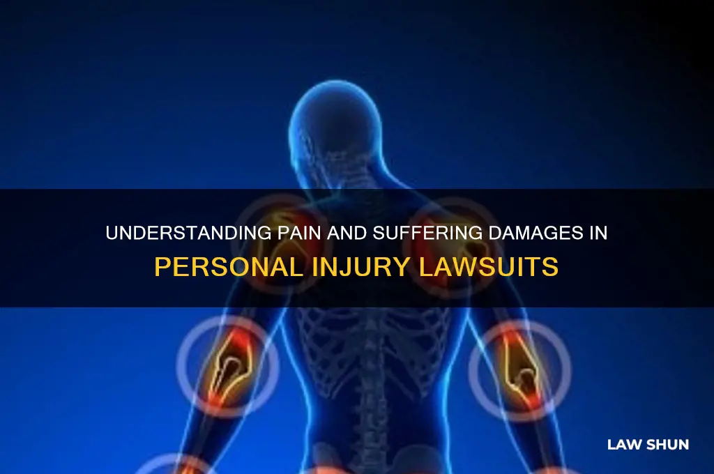 what is pain and suffering worth in law suit