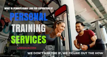 Pennsylvania Law: Expiration Rules for Personal Training Services Explained