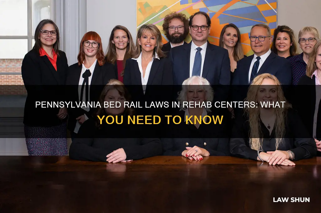 what is pennsylvania law on bed rails in rehab center