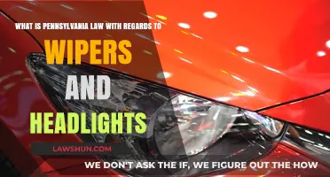 Pennsylvania Law: Wipers and Headlights Requirements Explained